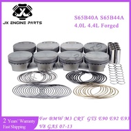S65 B40 B44 Engine Forged Piston & Piston Ring Set For BMW 4.0 4.4 07-13 M3 CRT GTS E90 E92 E93 4.0L