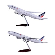 Assembly Simulation a380 Airplane with Wheels a350 with Light Passenger Airplane Model Boeing 777 Fr