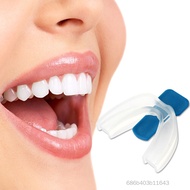 Sleep Apnea Night Guard Kit Stop Snoring Mouth Piece+Anti Snore Chin Belt TF-Uni-VN