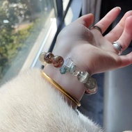Natural White Ghost, Green Ghost, Green Crystal, White Cat's Eye Rabbit Hair, Melaleuca Green Ghost,