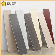 SUER Skirting Line, Living Room Self Adhesive Floor Tile Sticker, Home Decor Wood Grain Windowsill Waterproof Waist Line