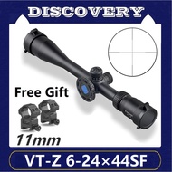 【Free 11mm mount】Discovery VT-Z 6-24X44SF Optics SFP MIL side focusing Long Range Hunting Scope opti