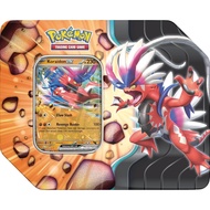 Pokemon TCG: Slashing Legends Tin - Koraidon ex - 5 Packs, Card