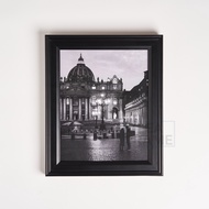 HITAM KAYU Black Modern Wooden Photo Frame - A2 Photo Frame