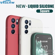 【Ready Stock】OPPO Reno 10X Zoom 6 Pro Plus Soft Case Luxury Original Square Liquid Silicone Phone Cover