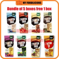 NHF Gluten Free Cookies Biscuit HALAL 无麦麸健康饼干 Healthy Snacks Gluten Free Biscuit Dark Chocolate Chip