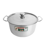 Large Tithafac stainless steel pot can use 32-36cm induction cooker