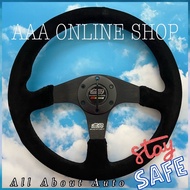 HONDA MUGEN Alcantara Steering Wheel Suede Steering Wheel DC5 Type R