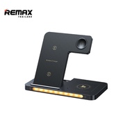 Remax Wireless Charger 3 in 1 RP-W70 - แท่นชาร์จไร้สาย พับเก็บได้ Fast Charge 22W ชาร์จมือถือ หูฟัง