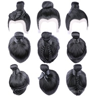 Wig Antique Male Hanfu Film TV Drama Full Wig Machine Performance Wig Drama Group Full Headgear TV D