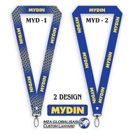 [Ready Stock] 2 DESIGN LANYARD MYDIN SUPERMARKET + FREE ID Card Holder| PREMIUM QUALITY PASARAYA MYD