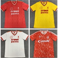 1985-1986 Liverpool Retro soccer jerseys Maillots de Football Jersey