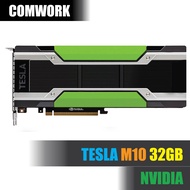 การ์ด NVIDIA TESLA M10 32GB SERVER ACCELERATOR GRAPHICS PROCESSING UNIT PASSIVE COOLING CARD GPU WOR