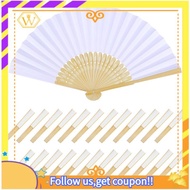 【W】Paper Fans Handheld Paper Fan Folding Hand Fan