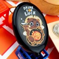 小狸貓捏捏零錢包 - 日本狸貓插畫