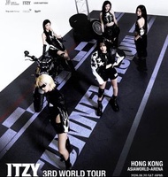 ITZY 3RD WORLD TOUR 香港演唱會海報