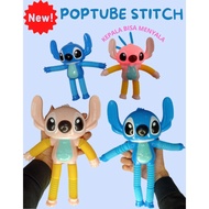 Mainan Pop Tubes Led Karakter Stich / Fidget Tubes Murah