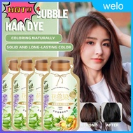 30ml Bubble Hair Dye Hair Shampoo Pure Plant Natural Mild Plant Hair Dye Cream Home Dye Shampoo Tiktok Hot Sale welo.sg