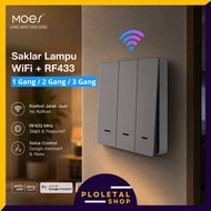 Tuya Wireless WiFi Remote Light Switch 3 Gang Voice ControlALEXA
