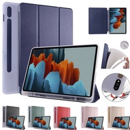 Samsung Galaxy Tab S7 T870 S7 Plus T970 Tab S6 lite P610 Case with Pencil holder case soft Protectiv