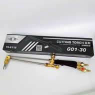 Tay Cắt Hơi Oxy Gas G01-30/ G01-100 Loại Tốt 2 Gióng Inox Chắc Chắn- Đèn cắt hơi