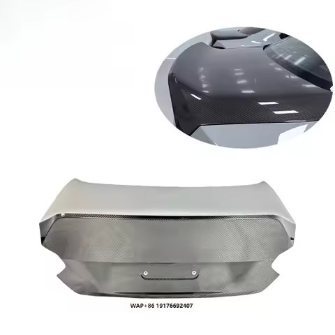 Dry Carbon CS Style Trunk G87 M2 2 Series G42 M240i Pre-Preg Dry Carbon Fiber CS Style Rear Trunk Li