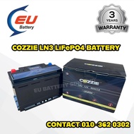 COZZIE LN3 LITHIUM LiFePO4 BATTERY BATERI KERETA BMW AUDI VOLKSWAGEN