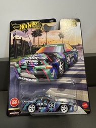 日版Hot Wheels Premium Nissan Skyline HKS GT-R R32 Pandem