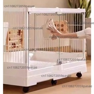 Deluxe Rabbit Cage R100PRO Drawer Rabbit Guinea Pigs Anti-Spray Urine Cage R81 Household Easy to Cle