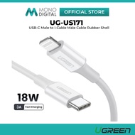 UGREEN MFi Certified USB C to Lightning Cable PD Fast Charging Type C to Phone Cable for Phone 14 13