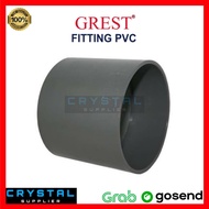 GREST 2" inch PVC Socket / Socket Pipe Connection Socket