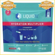 👍Liquid IV Hydration Multiplier 3/10/24 Sachet ✅Vegan Liquid Fast Better than Water Fasting Heat Sun