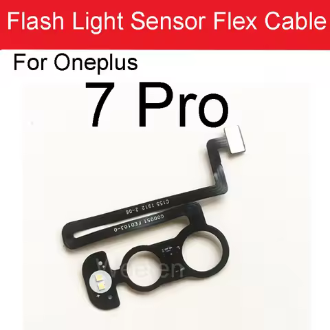 Rear Flash Light Flashlight Sensor Flex Cable For Oneplus 7 Pro Flashlight Flex Ribbon For One Plus 