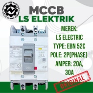 MCCB ELCB ELECTRICLS EBN 52C 2PHASE 20A, 30A