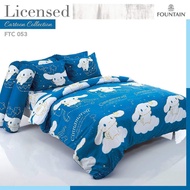 ผ้าห่ม ผ้านวม (ไม่รวมชุดผ้าปูที่นอน) Cinnamon roll ลิขสิทธิ์แท้จาก Sanrio Japan แบรนด์ Fountain ผ้าน