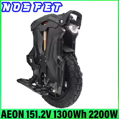 NOSFET AEON 151.2V 1300Wh 50S Battery Smart BMS 2200W Motor 8000W Peak Power 90mm Suspension Speed 6