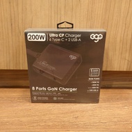 門市全新現貨‼️ EGO 200W Ultra CP 8USB GaN 充電器（EGO-023）