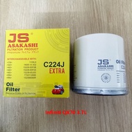 Oil filter C224J for Infiniti QX70 3.7L 2013, 2014, 2015, 2016, 2017, 2018, 2019 15208-3J400 made in