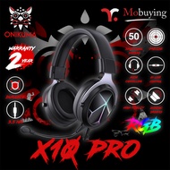 หูฟังเกมมิ่ง ONIKUMA X10 Pro Gaming Headset ไมโครโฟนตัดสียงรบกวน ไฟ LED รองรับใช้งานบน PC / PS4 / XBOX / Mobile ประกัน 2 ปี ส่งจากไทย #Mobuying