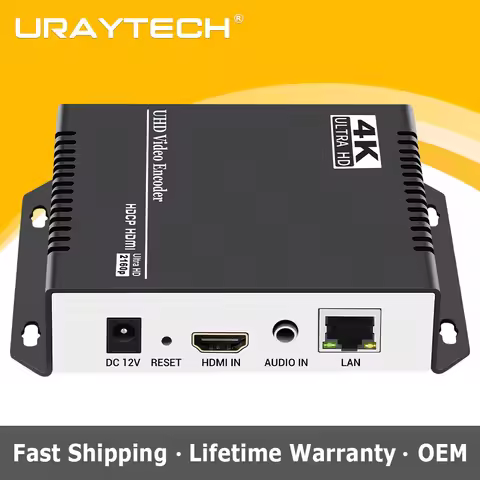 HEVC MPEG4 HDMI to IP Live Streaming Video Encoder H.264 RTMP Encoder 4K Encoder IPTV H.265 with HLS