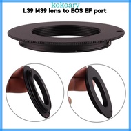 KOK Professional Metal Rings Adapter L39 M39 Lens to EF Mount Adapter Rings