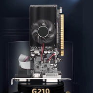HILABEE GT210การ์ดกราฟิกสำหรับเล่นเกม1G,คอมพิวเตอร์ GPU,Kipas Angin Kecil,การ์ดจอเดสก์ท็อปปลั๊กแอนด์เพลย์รายละเอียดต่ำ,สำหรับเดสก์ทอปคอมพิวเตอร์อุปกรณ์คอมพิวเตอร์