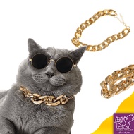 Cat Necklace Gold Necklace Chain Cat Accessories