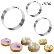 ELLSWORTH Round Cake Mold DIY 4/6/8 Inch Bakeware English Muffin Ring Cake Tool 3 pcs/set Pancake Mo