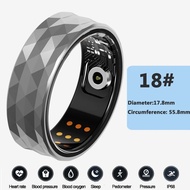 For Xiaomi Smart Ring Men & Women - Military-Grade Titanium Steel Shell IP68 & 3ATM Waterproof Healt