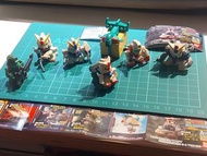 清位，絕版SD高達扭蛋全7種