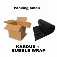 EXTRA BOX & BUBBLE WRAP (please check out to make it safer)