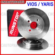 RUNSTOP จานเบรคหลัง TOYOTA YARIS, VIOS ปี 2007-2019 (ราคา/คู่)