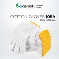 Bergamot Cotton Glove A105 Multipurpose Industrial Glove Knitted Glove BG-HC500 - 50 Dozens