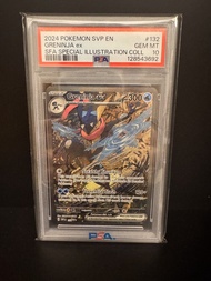[PSA 10] 2024 Pokemon SVP EN Promo Greninja ex 132 忍蛙 甲賀蛙 美版 浮世繪